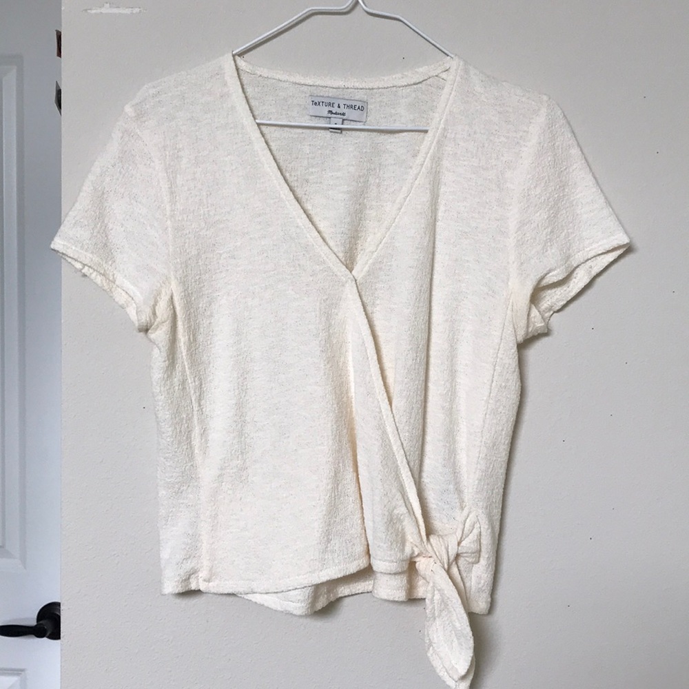 Madewell wrap top